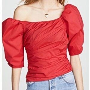 Revolve Petersyn Elegant Red Women's Top